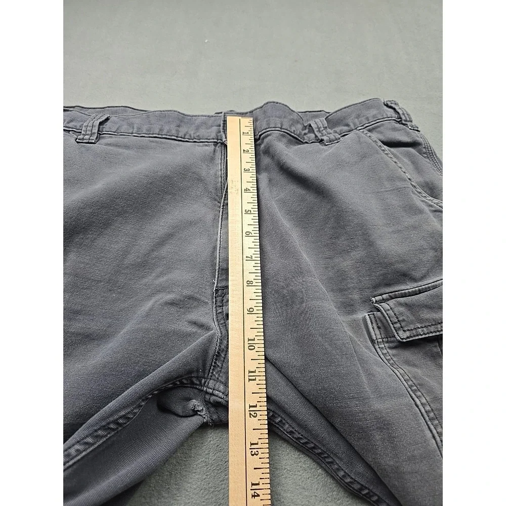 Carhartt Men's 40 Relaxed Fit Carpenter Shorts Gray Used Condition SEE ITEM INFO